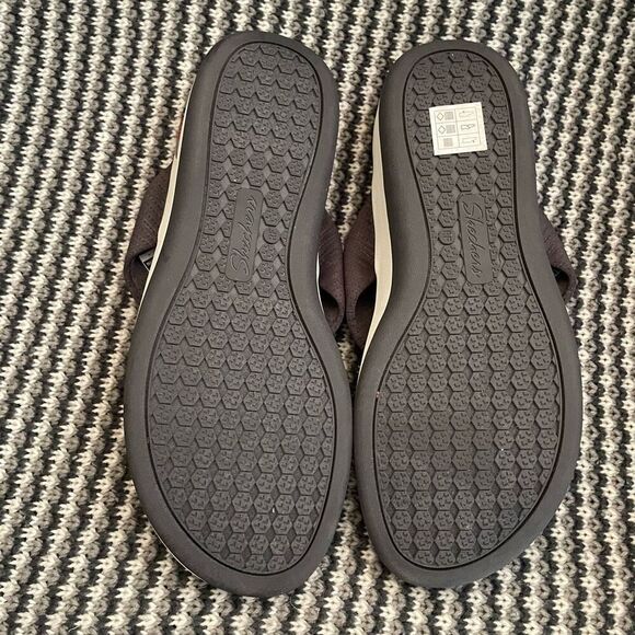 Skechers Arch Fit Sunshine grey flip flop sandal women’s shoe size 10 - Picture 10 of 10